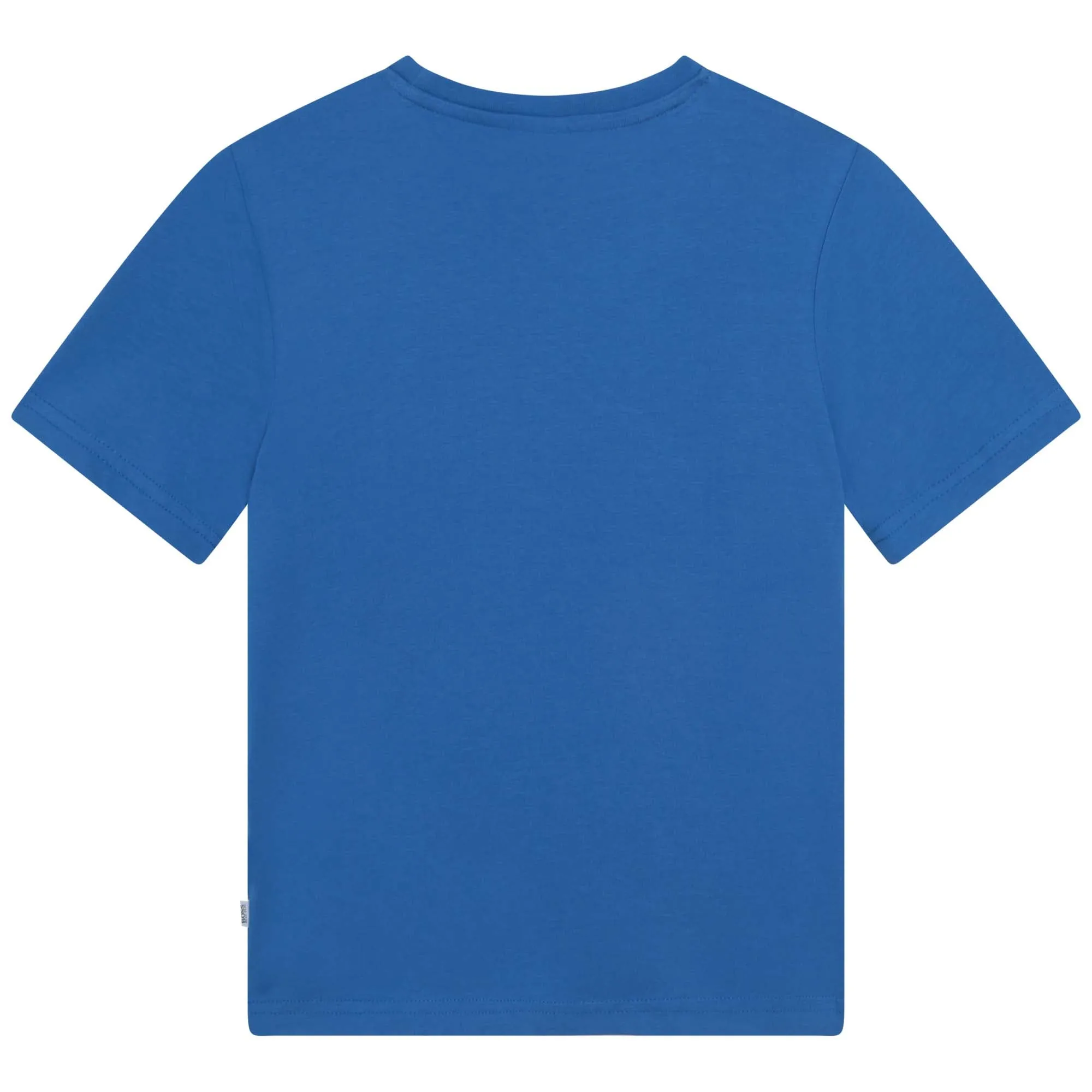 T-shirt pour garçons avec logo bleu