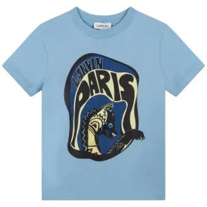 T-shirt Paris Bleu pour Garçons