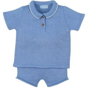 Ensemble Polo Bleu et Short pour Garçons