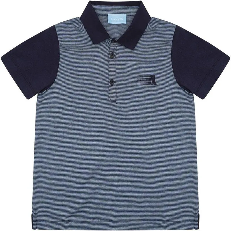 Polo Bleu pour Garçons