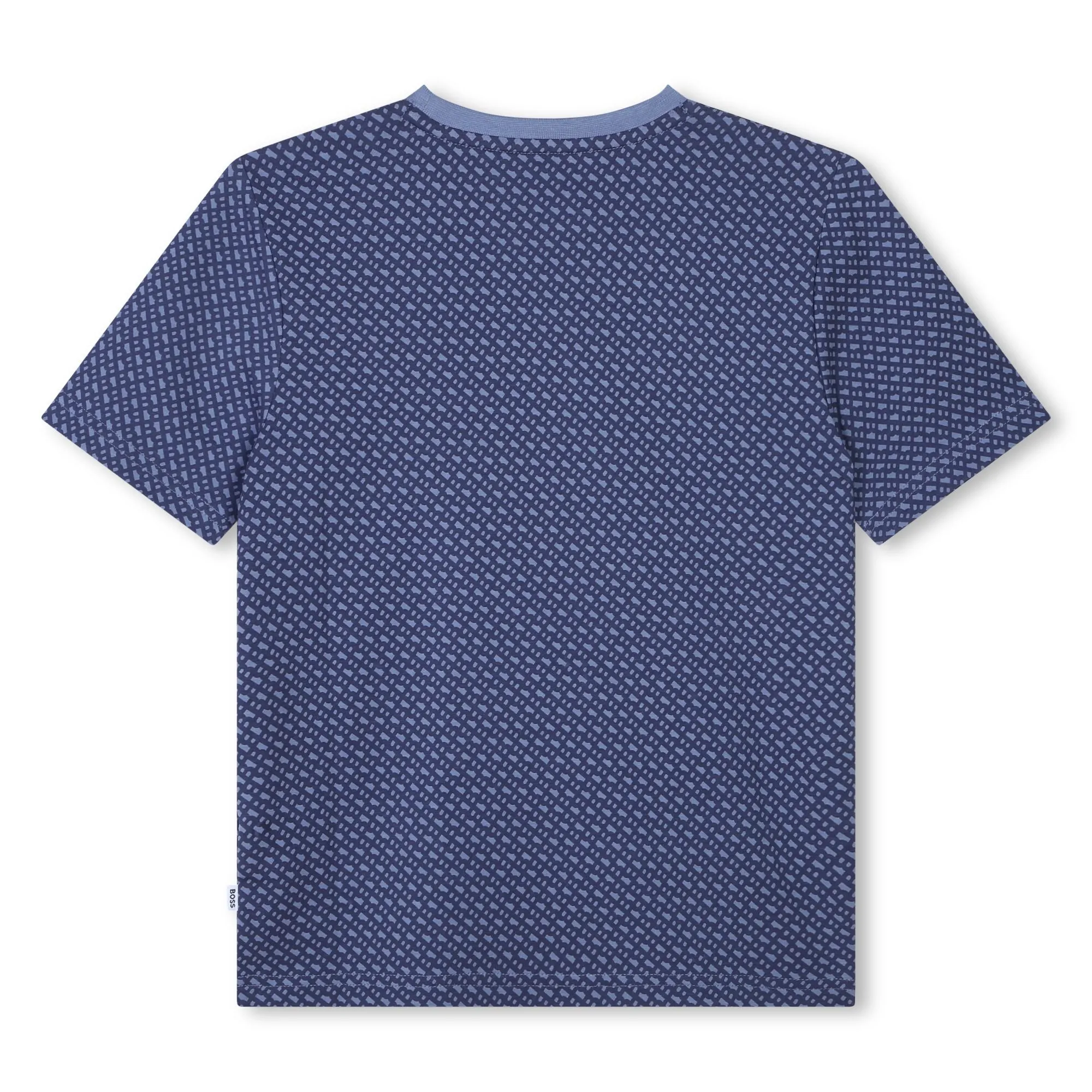 T-shirt à manches courtes bleu pour garçons