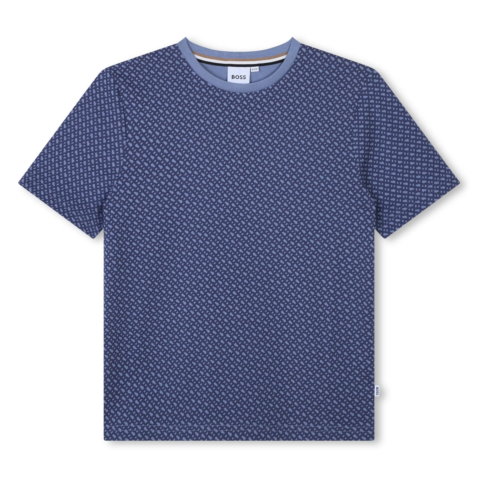 T-shirt à manches courtes bleu pour garçons