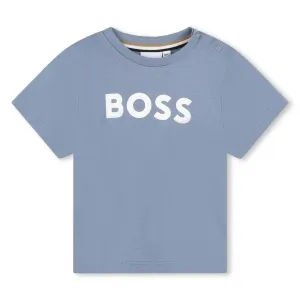 T-shirt à manches courtes bleu pour garçons