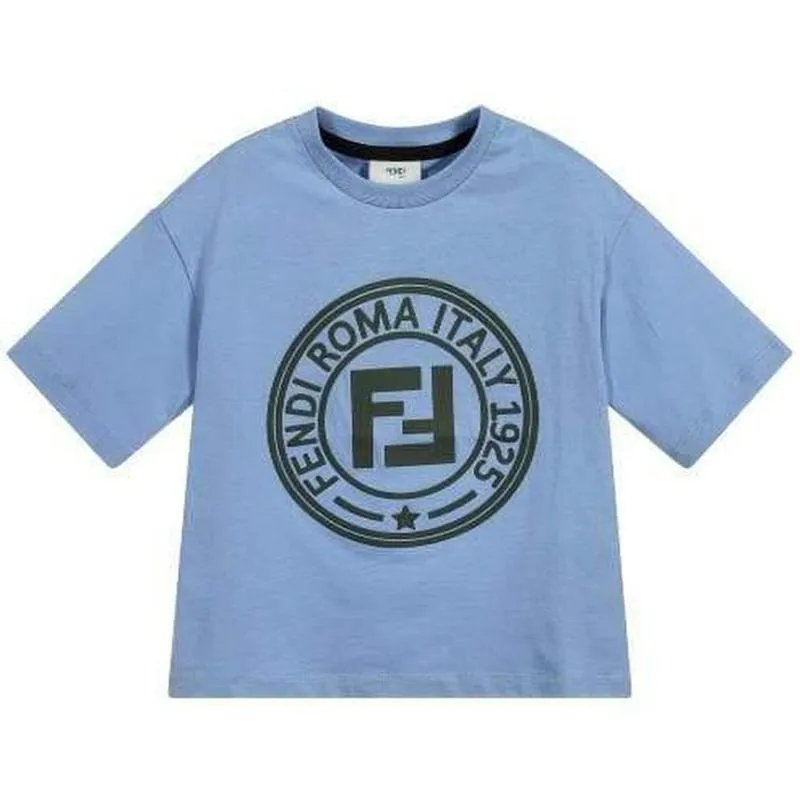 T-shirt bleu pour garçons