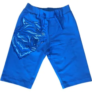 Short Tiger Bleu pour Garçons