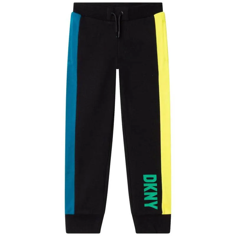 Jogging Garçon Rayures Bleu / Jaune
