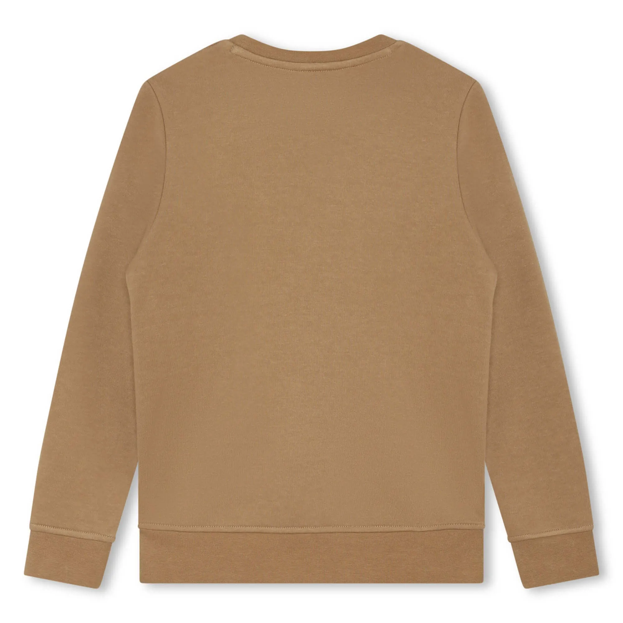 Sweat-shirt à logo marron pour garçons