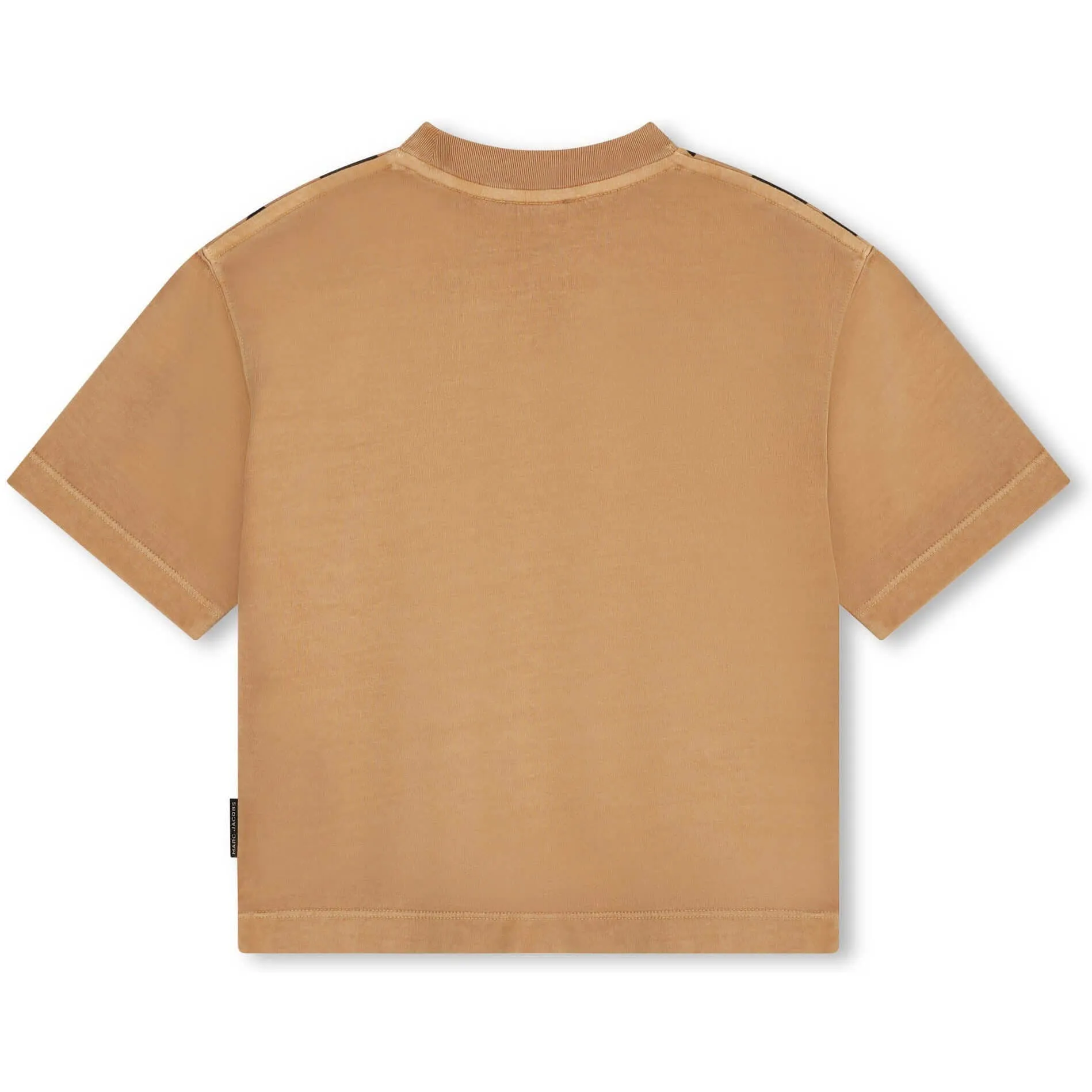 T-shirt à manches courtes marron pour garçons