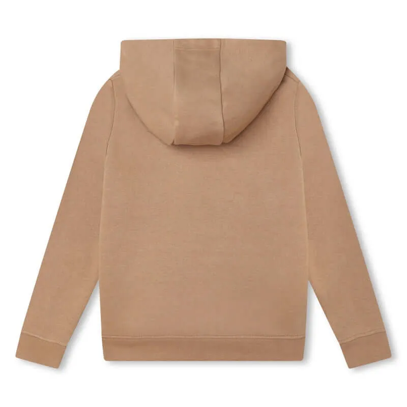 Sweat à capuche avec logo camel pour garçons