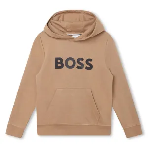 Sweat à capuche avec logo camel pour garçons