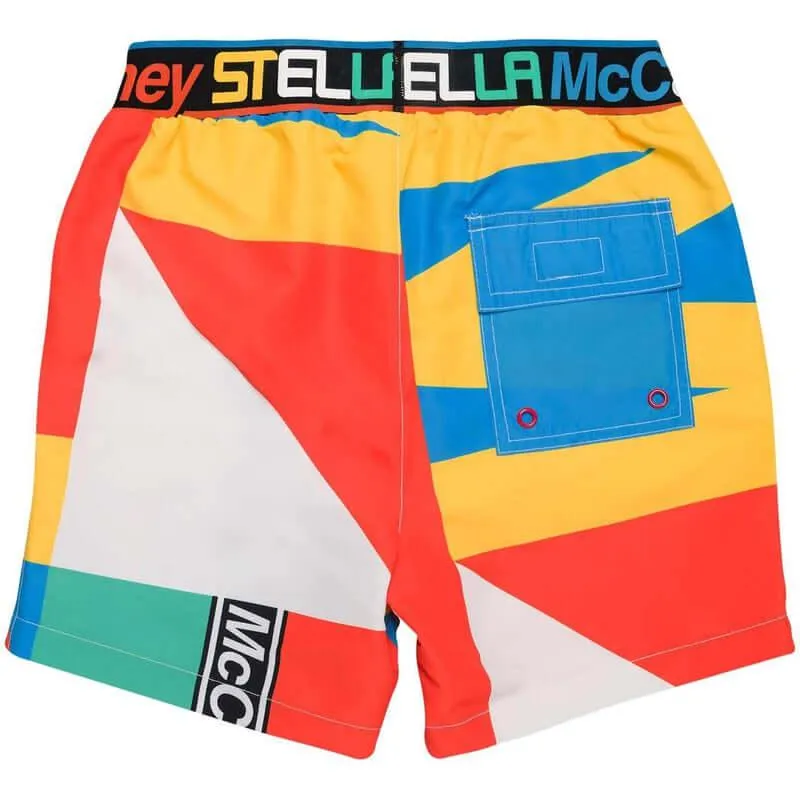 Short de bain à motifs colorés pour garçons