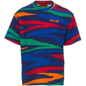 T-shirt pour garçons à motif abstrait coloré
