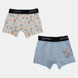 Boxers en Coton pour Garçons – (Lot de 2)
