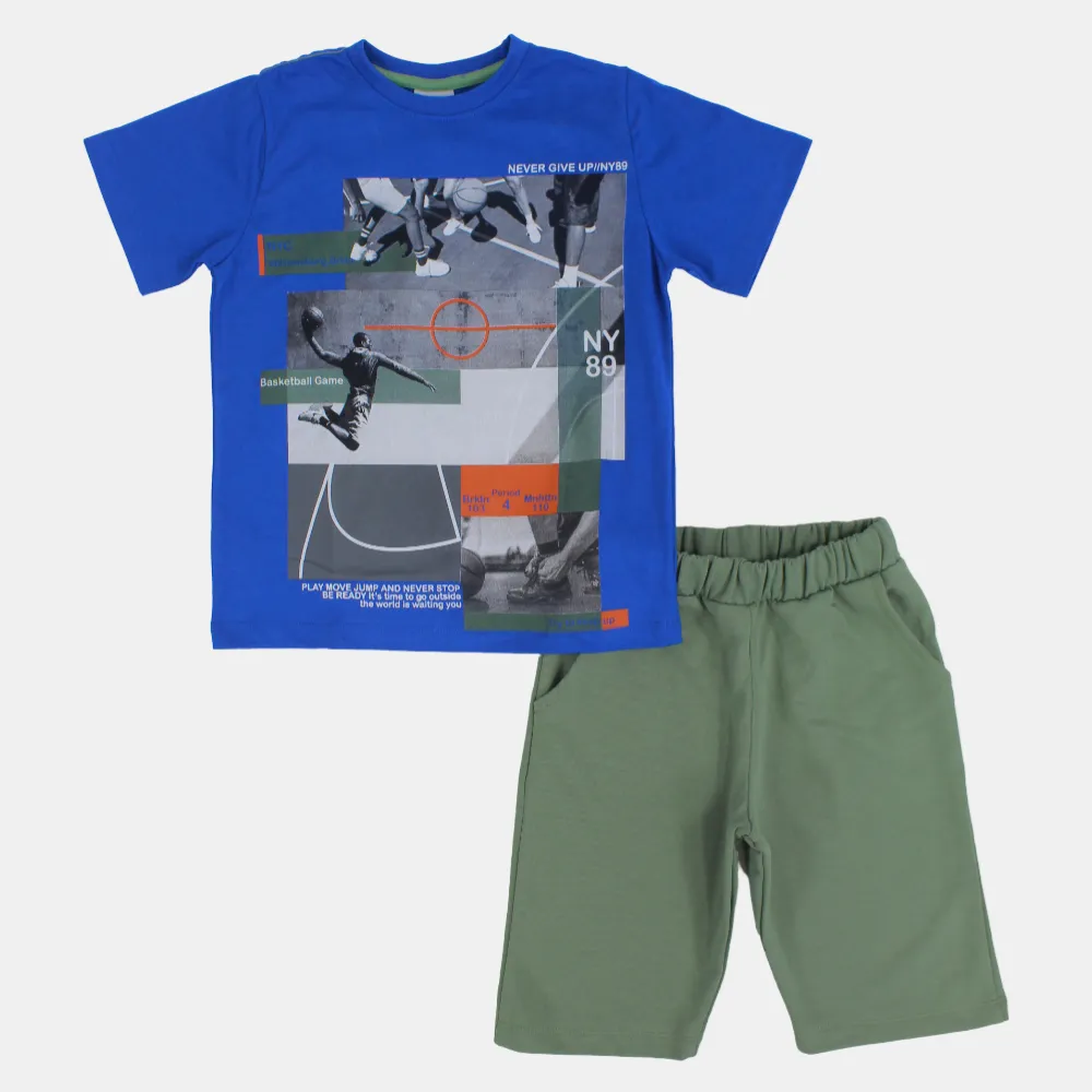Pyjama en Coton pour Garçons - Design Sportif