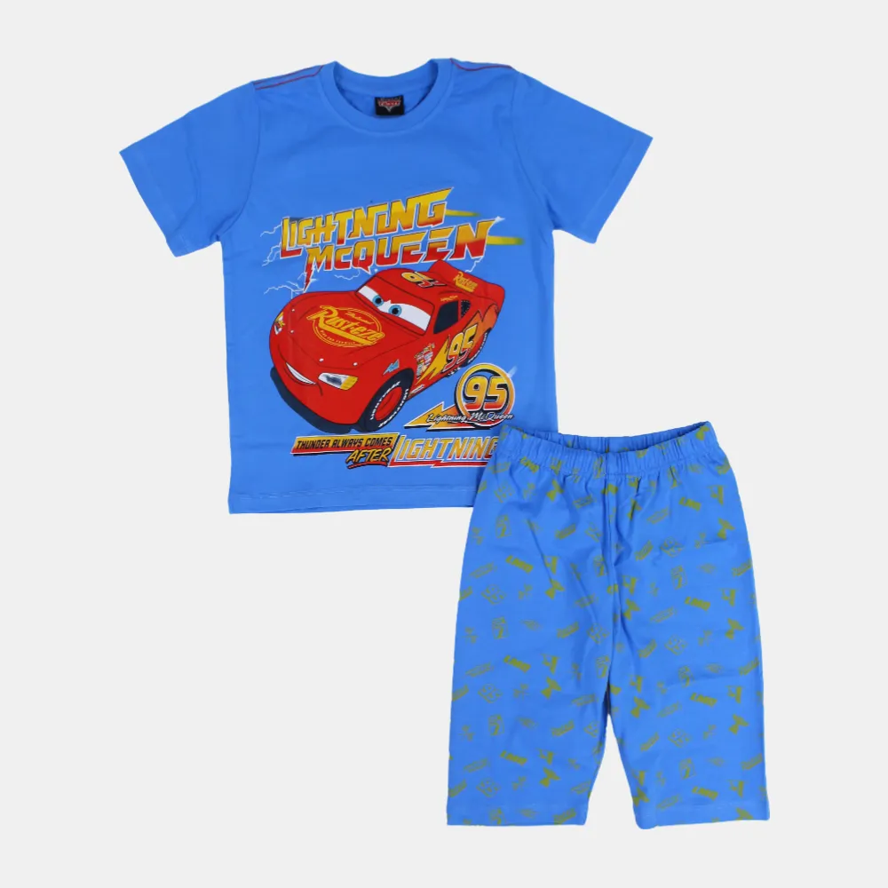 Pyjama en coton pour garçons - Imprimé Voitures