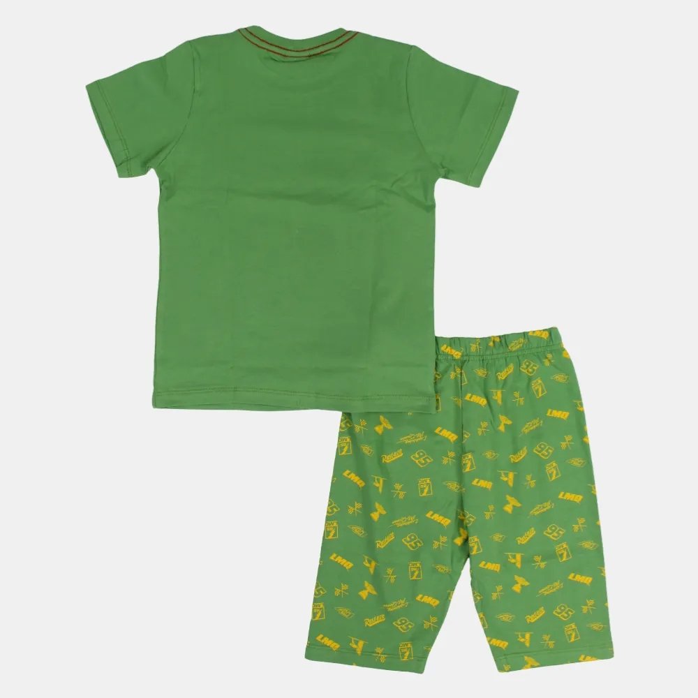 Pyjama en coton pour garçons - Imprimé Voitures