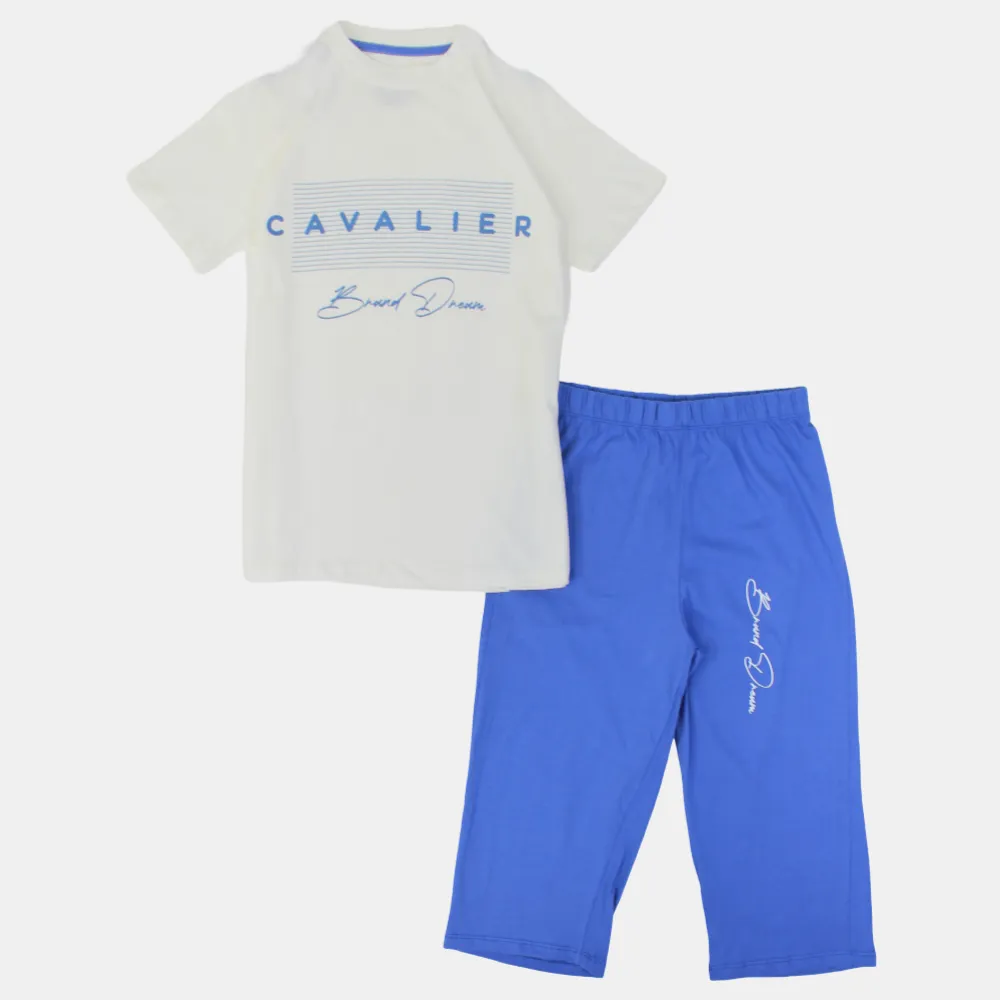 Pyjama en Coton pour Garçons - Design Cavalier