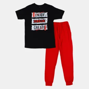 Pyjama en coton pour garçons – Multicolore