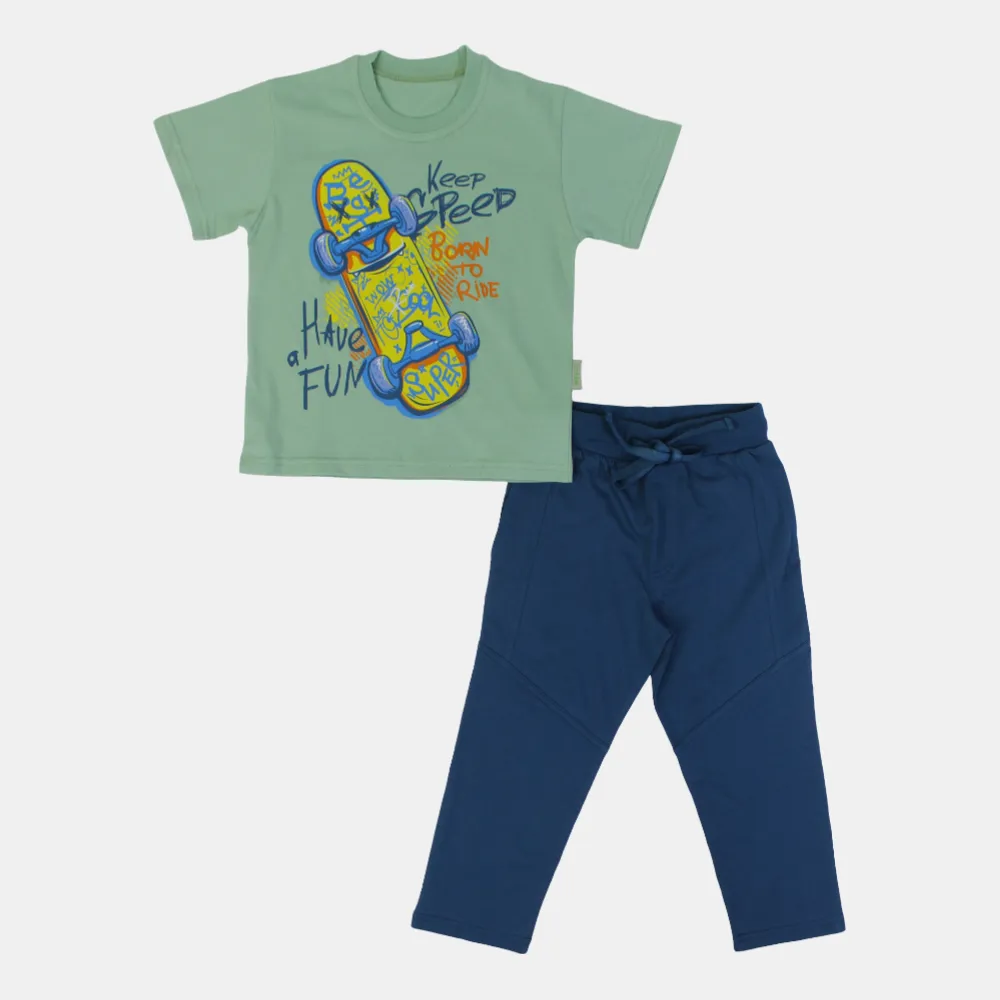 Pyjama en Coton pour Garçons - Design Patinage