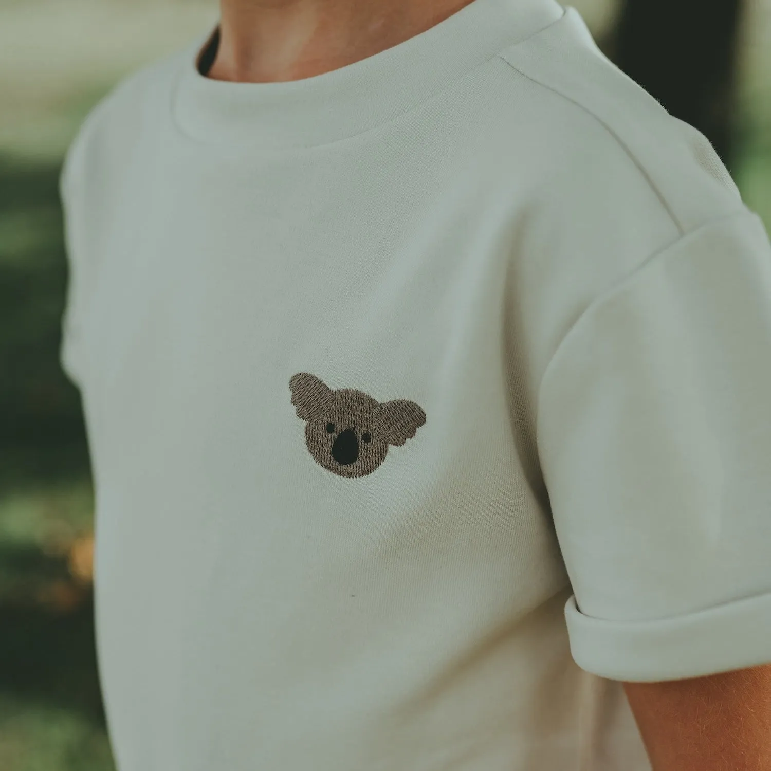 T-shirt Koala Crème pour Garçons