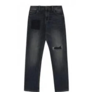 Jeans à pièces denim pour garçons
