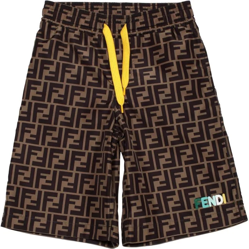 Short FF imprimé pour garçons