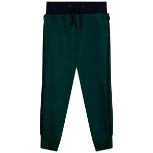 Pantalons de jogging verts pour garçons