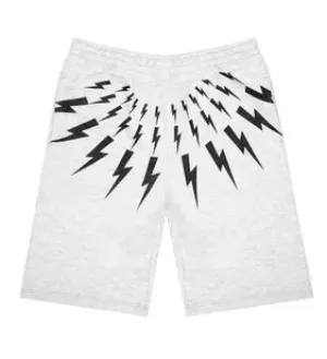 Short de maillot Bolt gris pour garçons