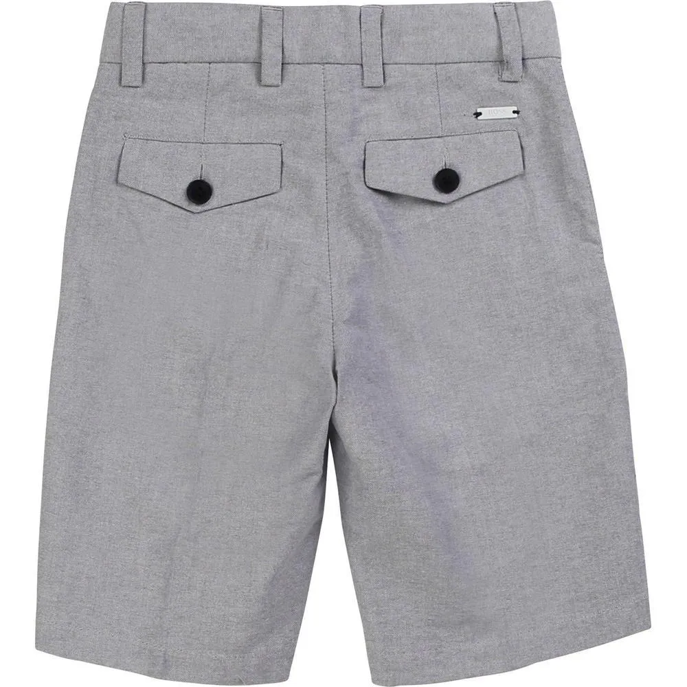 Shorts en coton gris pour garçons
