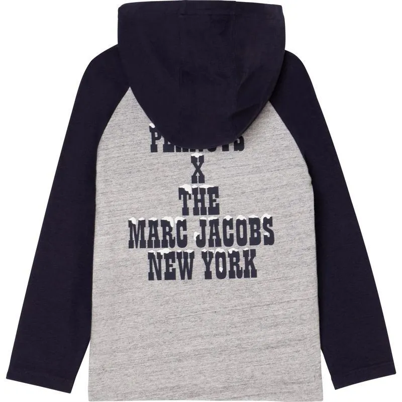 T-shirt à manches longues gris cacahuète pour garçons