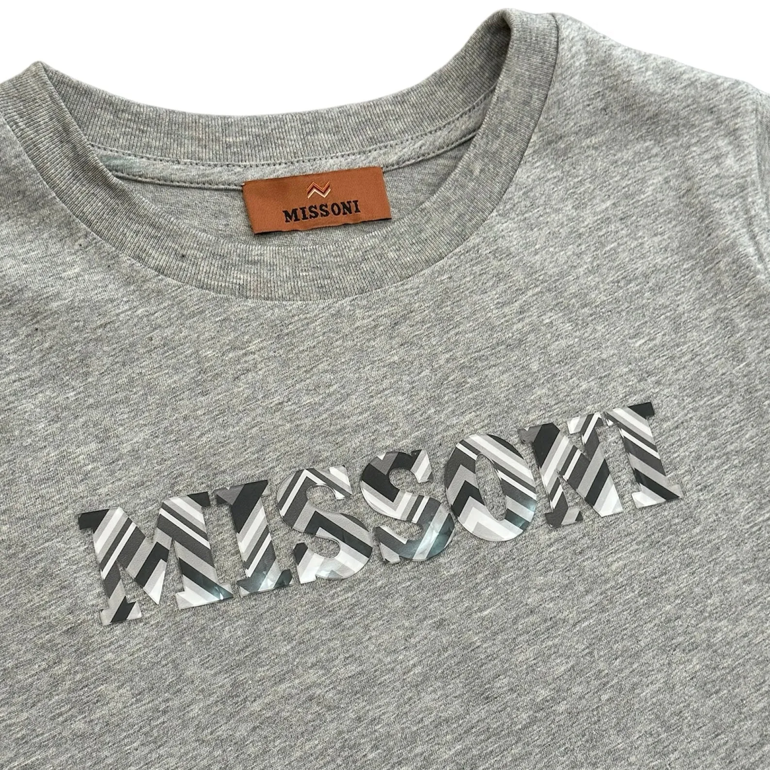 T-shirt imprimé gris pour garçons