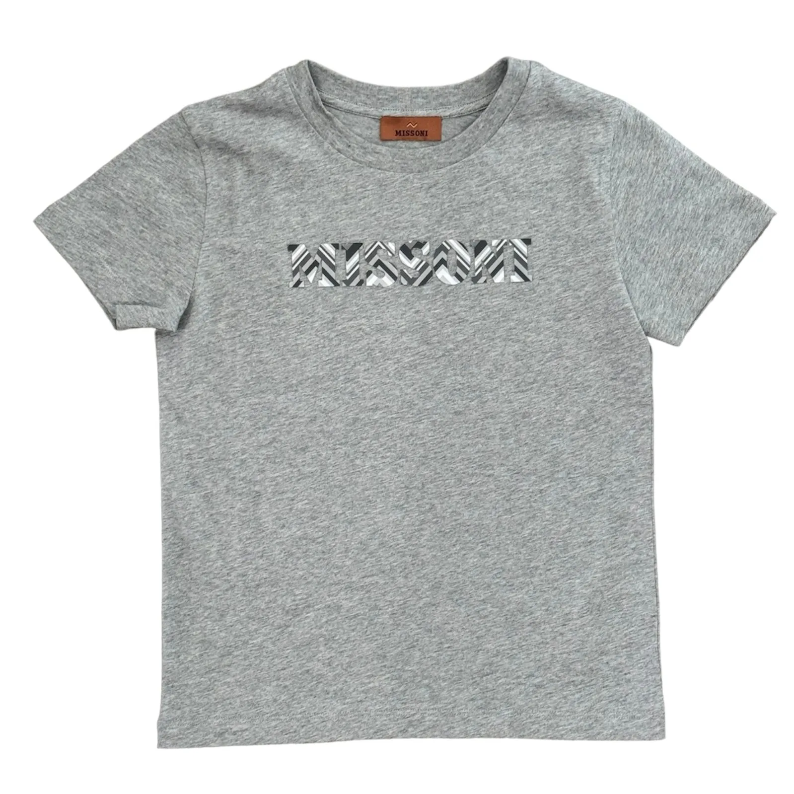T-shirt imprimé gris pour garçons