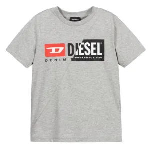 T-shirt à logo Boys Grey Successful Living
