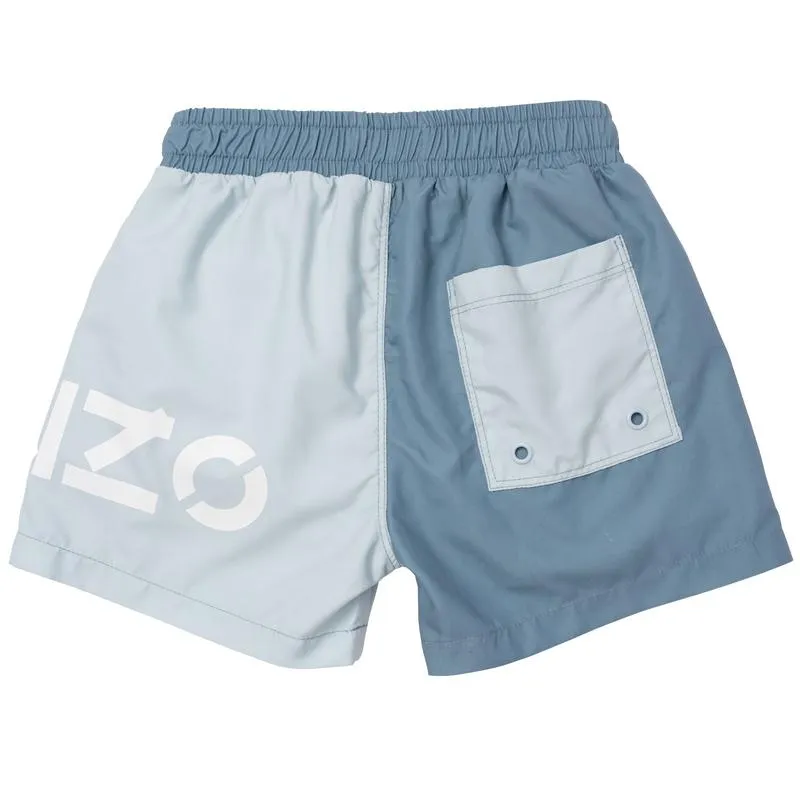 Short de bain gris pour garçons