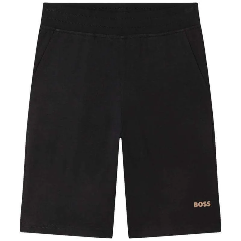 Short et T-shirt avec logo de tennis gris pour garçons