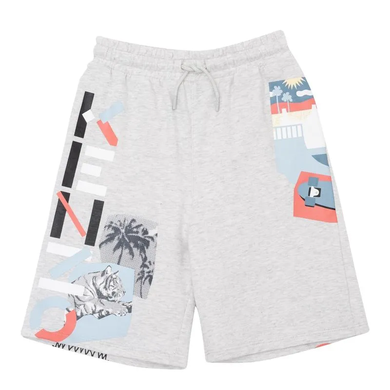 Bermudas Tigre Gris pour Garçons