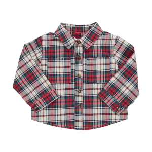 Chemise pour garçon Jack - Tartan Holly par Pink Chicken - VENTE FINALE