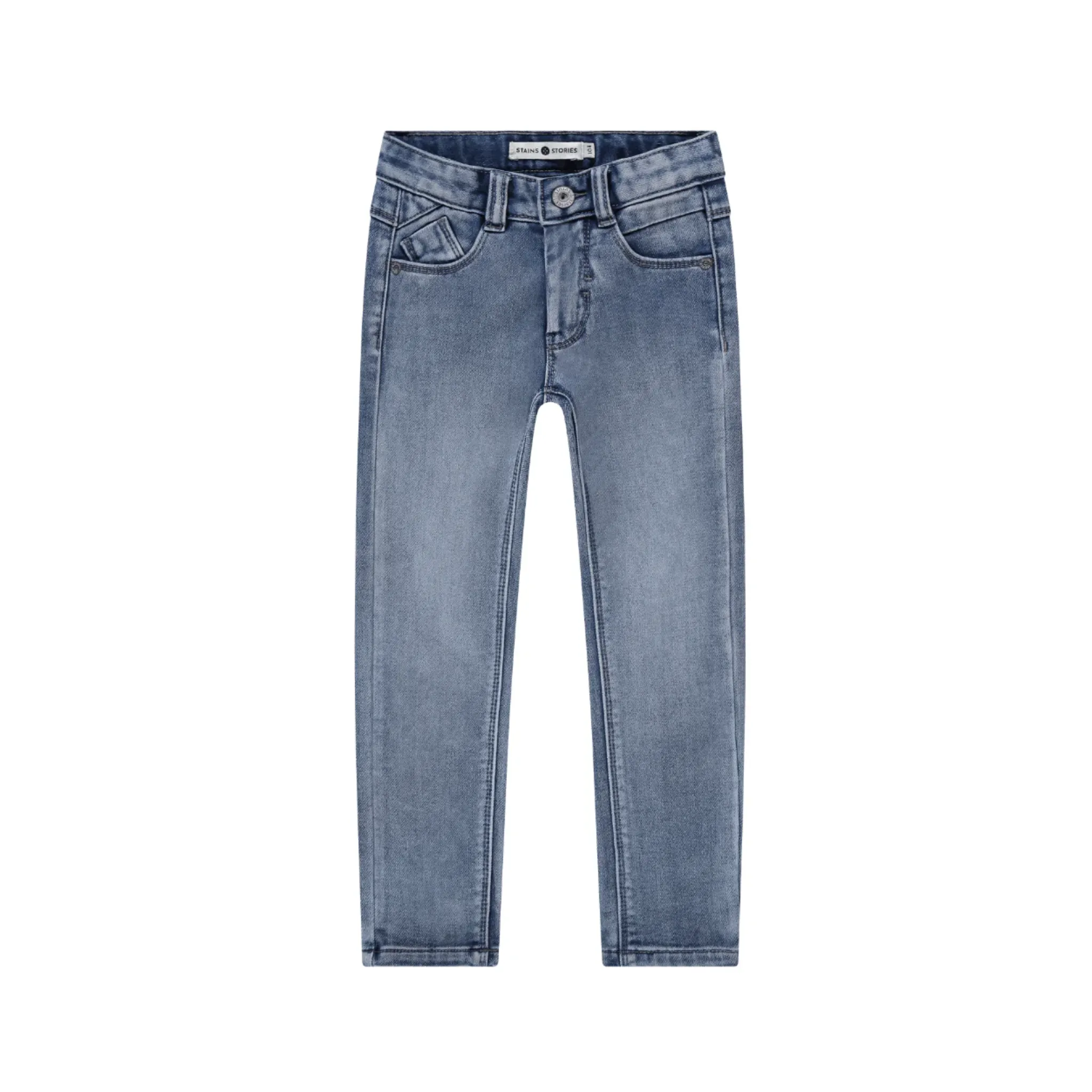 Pantalon Jogg Denim pour Garçons - Jean Bleu par Babyface