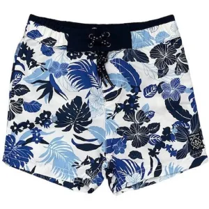 Short de bain imprimé feuilles pour garçons