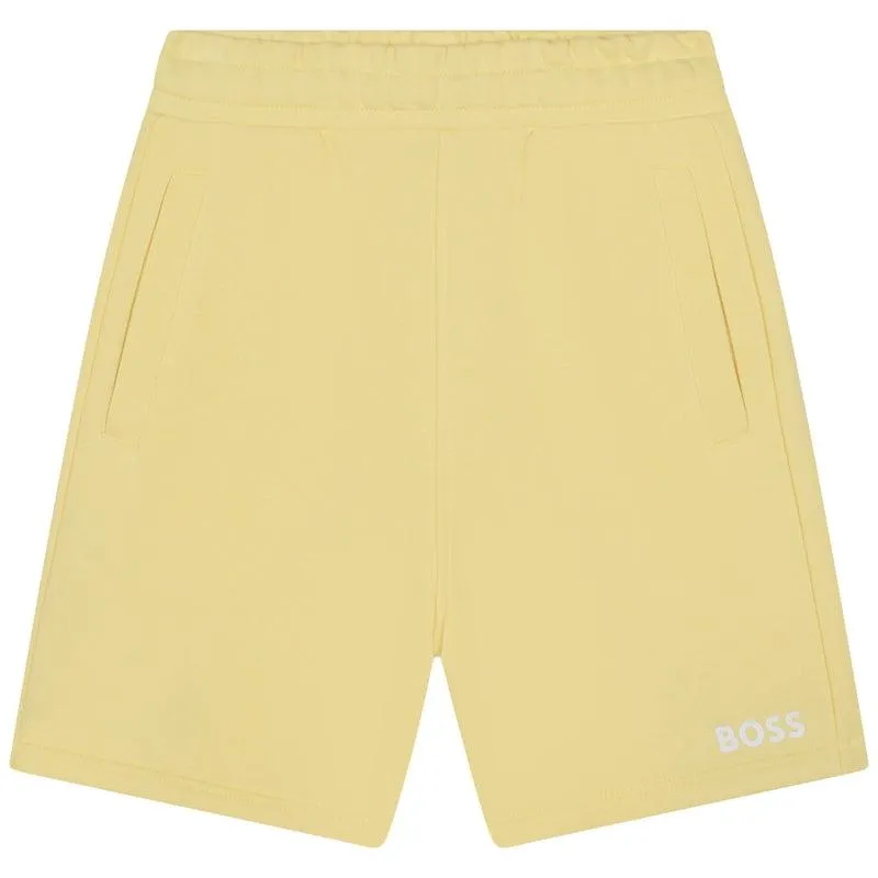 Short de garçon avec logo citron