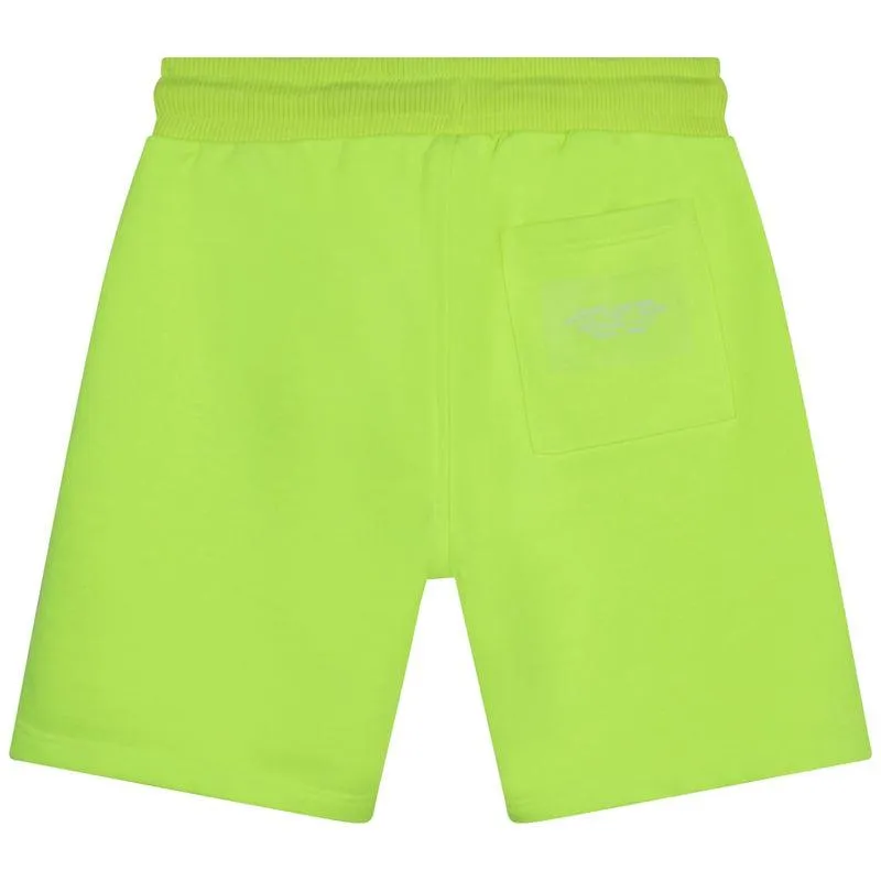 Bermudas vert citron pour garçons