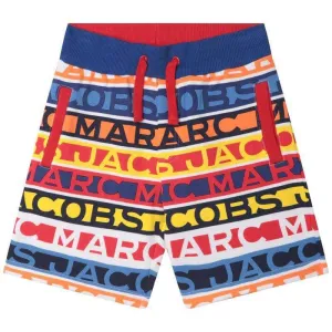 Short Multicolore à Logo pour Garçons
