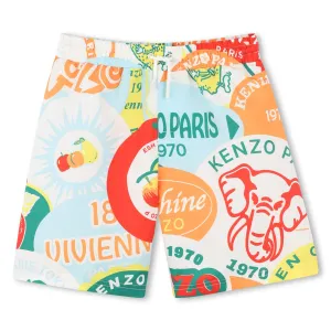 Short de bain multicolore pour garçons