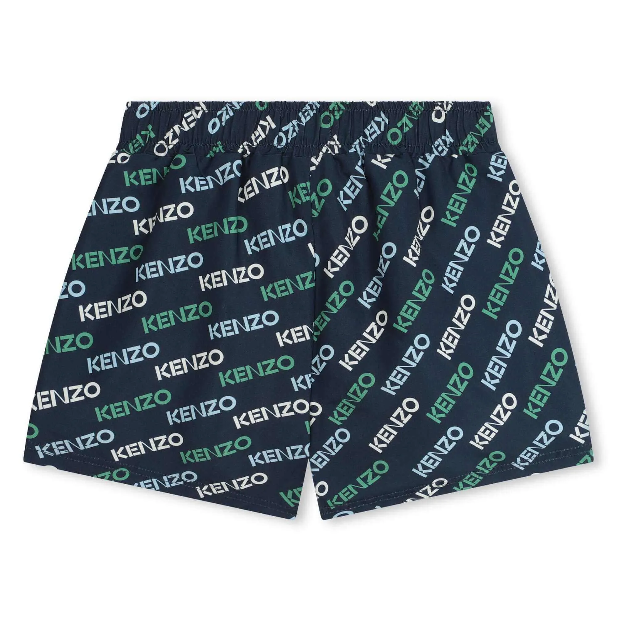 Short de bain pour garçons Navy avec logo imprimé
