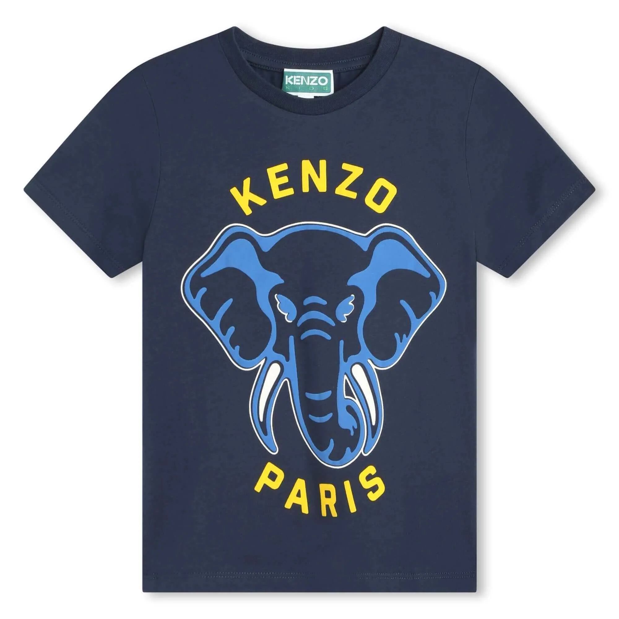 T-shirt pour garçons imprimé éléphant marine