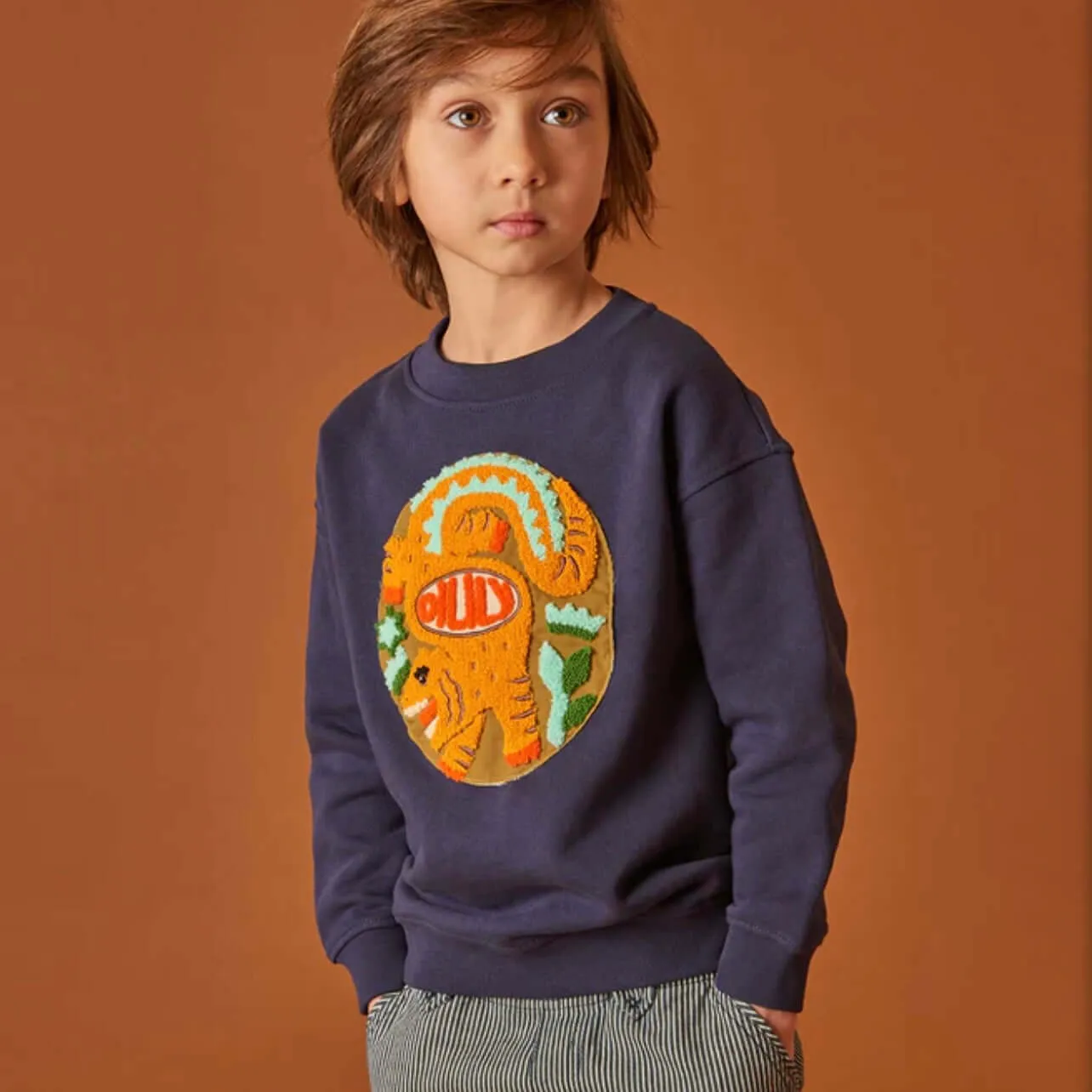 Pull Harper Marine pour Garçons