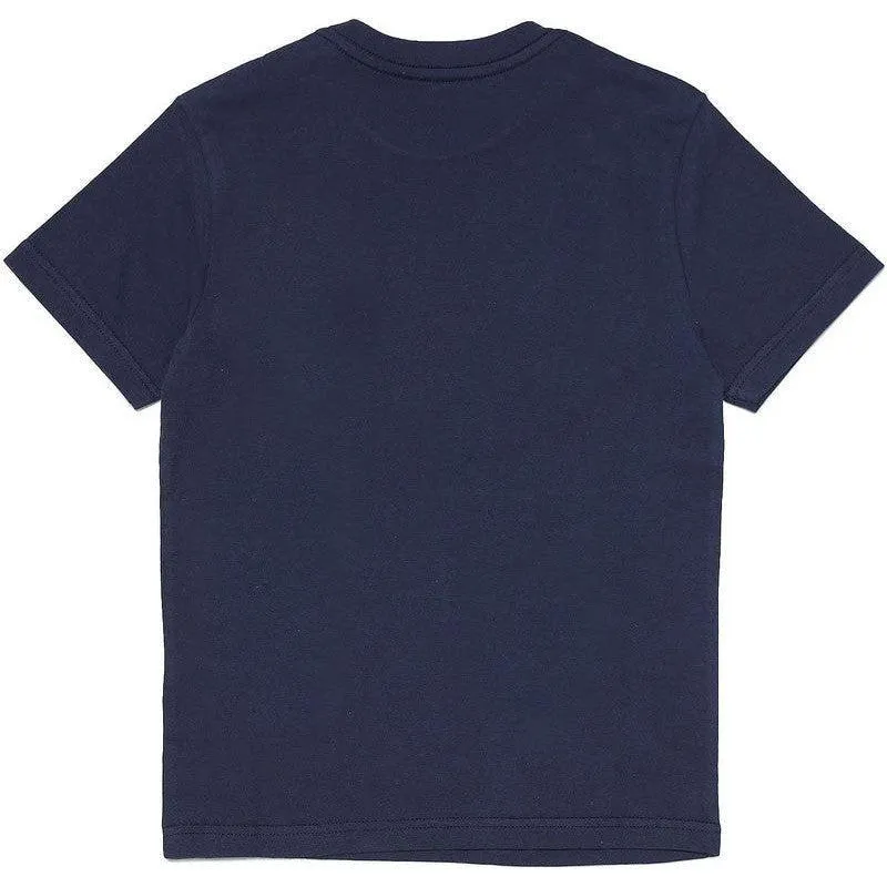 T-shirt pour garçon en imprimé Living Navy