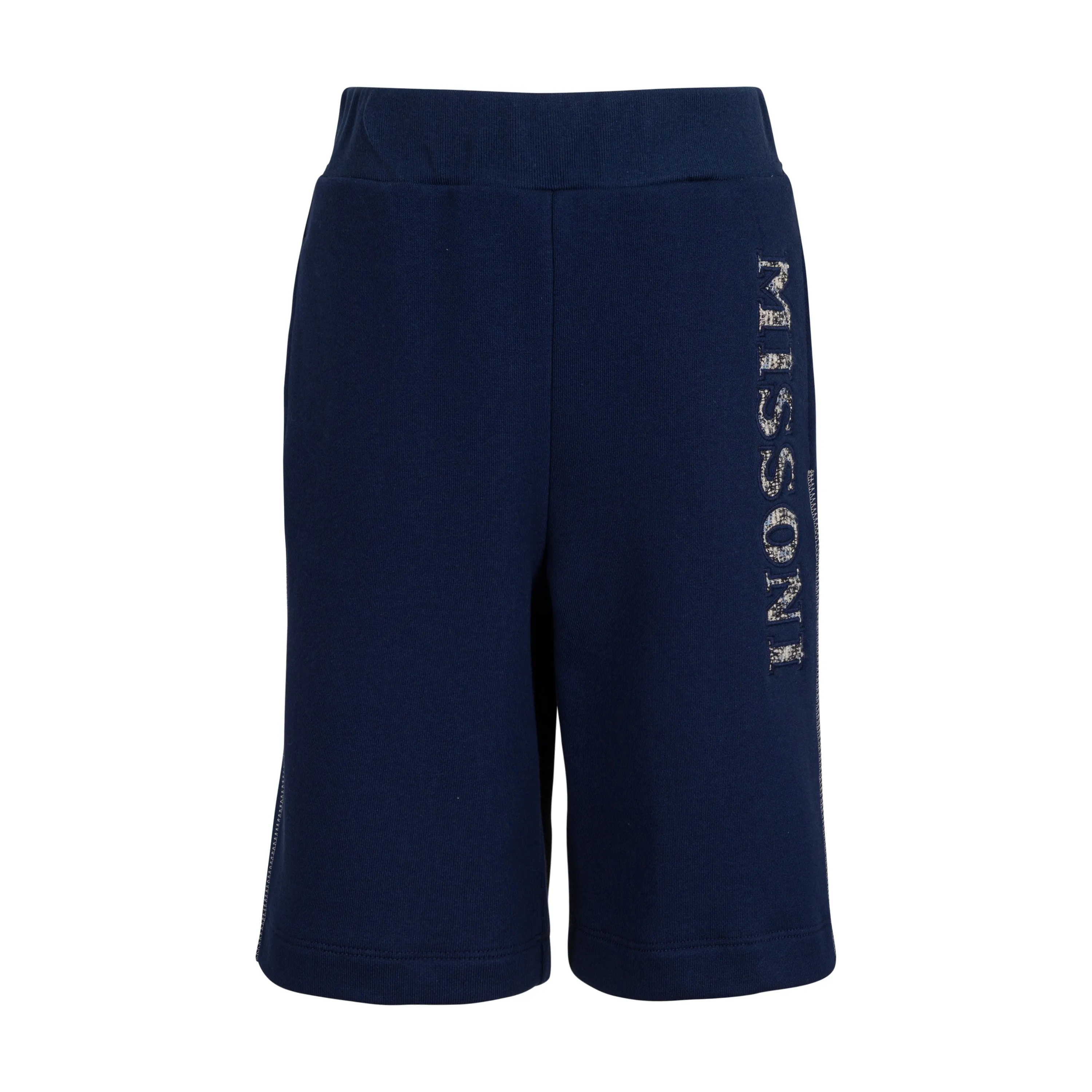 Short de maillot avec logo marine pour garçons