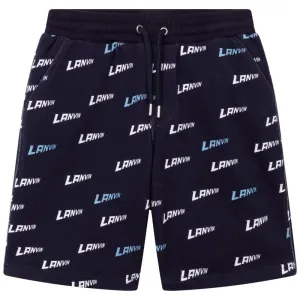 Short Mania Logo Navy pour Garçons