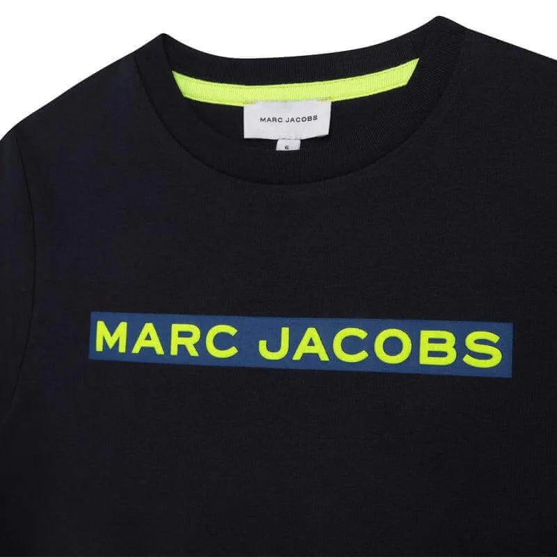 T-shirt pour garçons avec logo marine